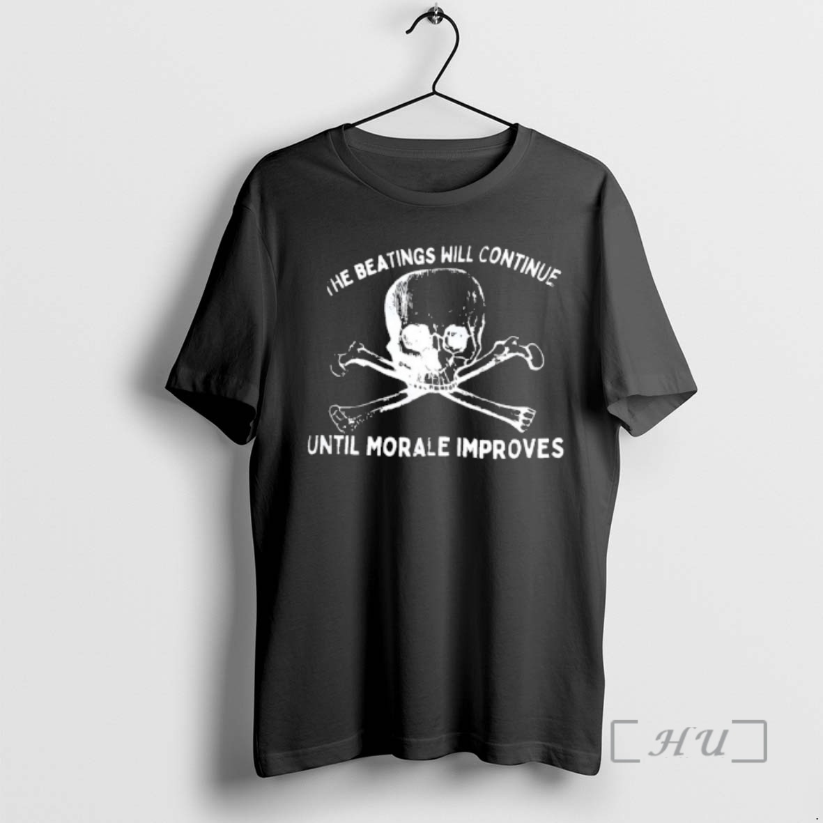Officials Skull The Beatings Will Continue Until Morale Improves Premium T Shirts Sweater Hoodie