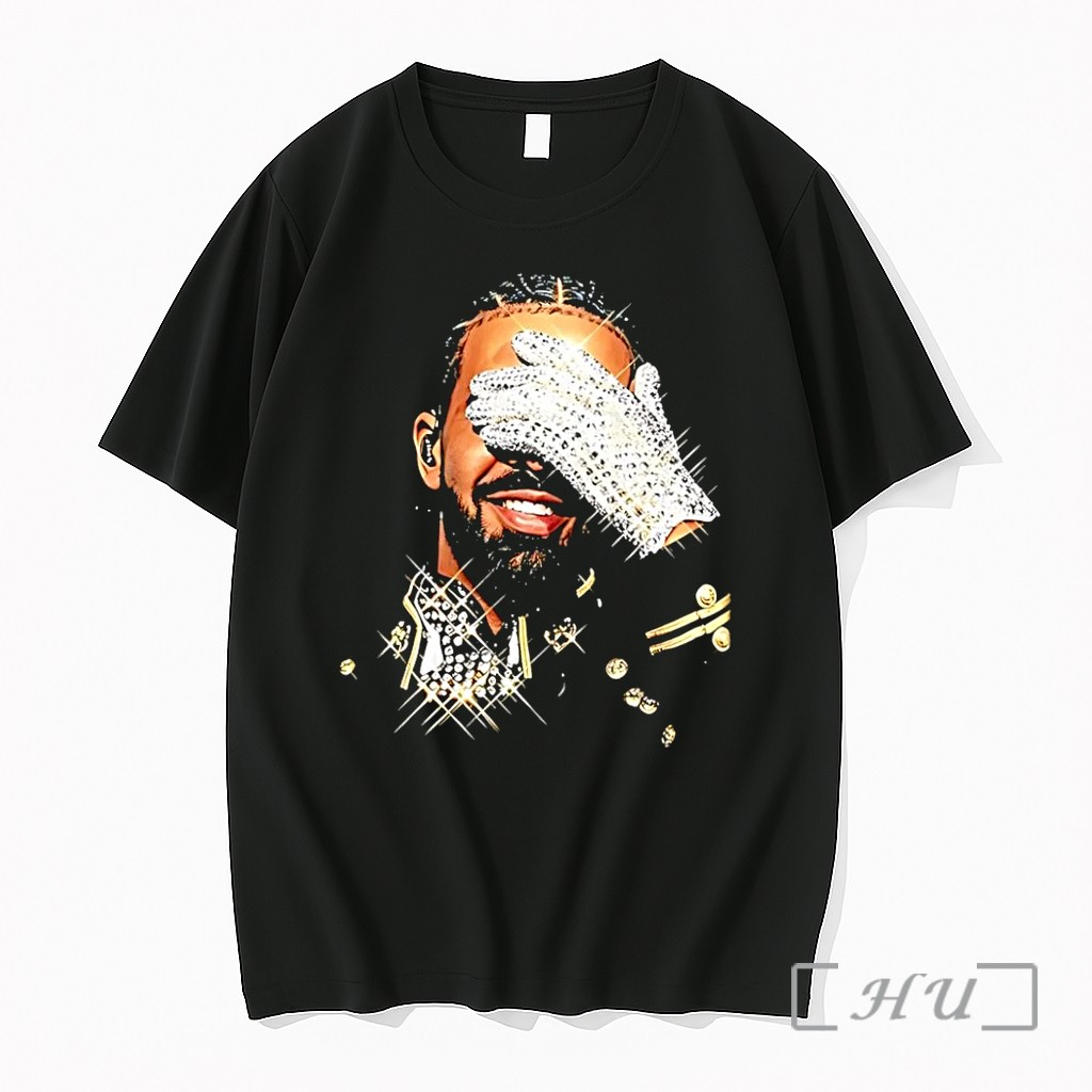Officials Sparkling Michael Jackson Glove Embellished Military Black Premium T Shirts Sweater Hoodie