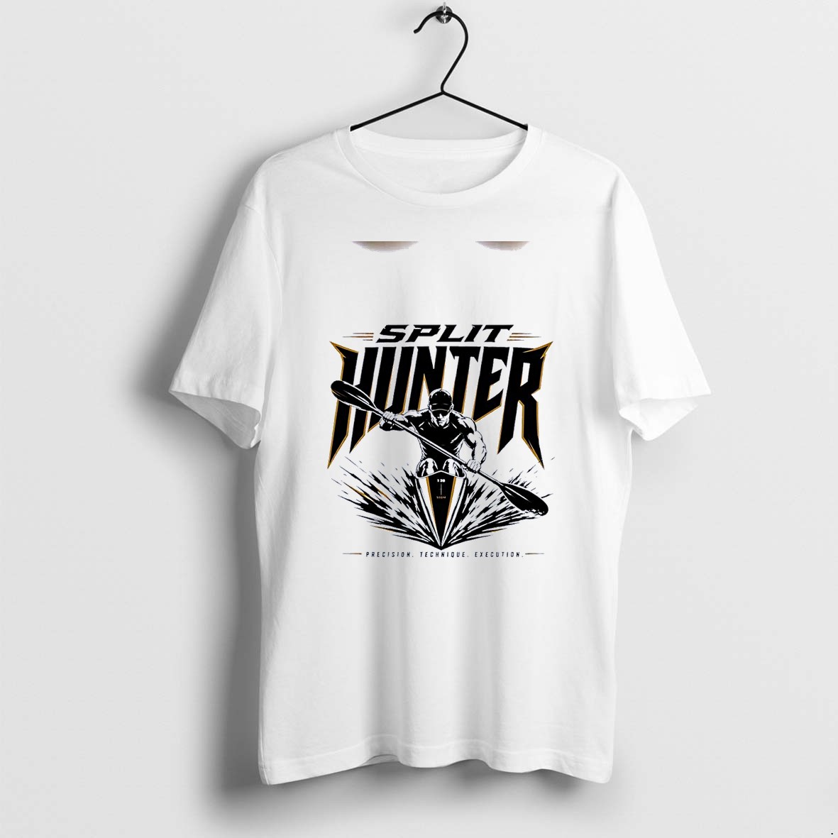 Officials Split Hunter Kayaking Sprint Athlete Precision Technique Execution 2026 Competition White Premium T Shirt Sweatshirt Hoodie