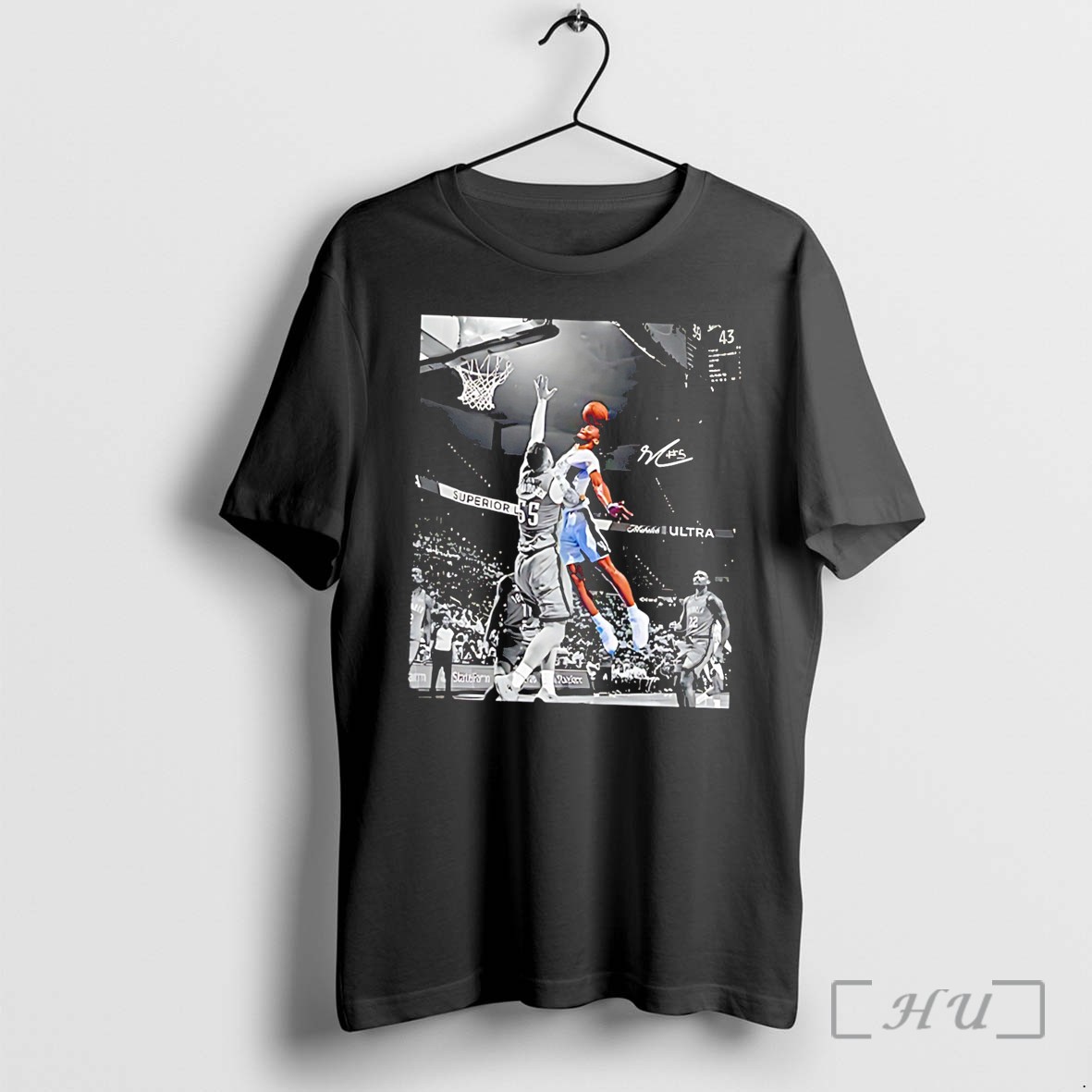 Officials Stephon Castle Dunk Over Isaiah Hartenstein Tee Premium T Shirts Sweater Hoodie