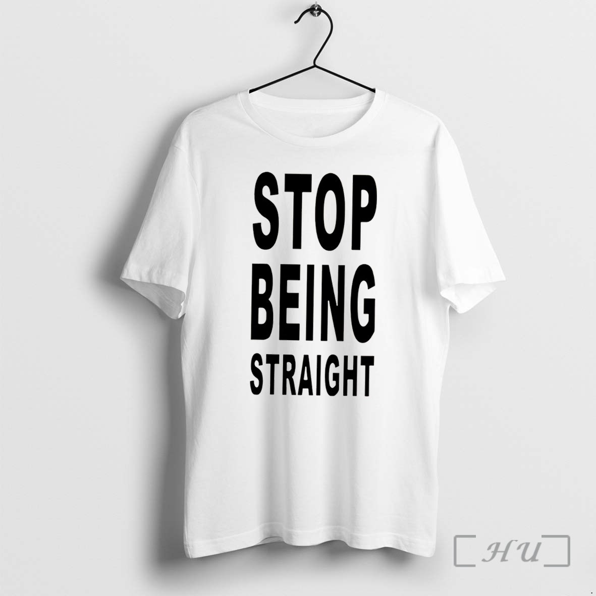 Officials Stop Being Straight Text Tee Premium T Shirts Sweater Hoodie