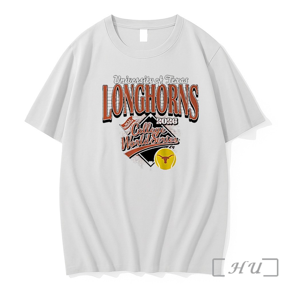 Officials Texas Longhorns Ncaa Womens College World Series 2026 Collegiate Softball Premium T Shirts Sweater Hoodie