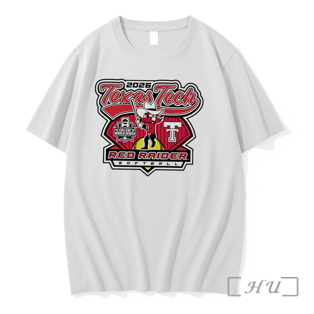Officials Texas Tech Red Raider Softball 2026 Wcws Send It Tee Premium T Shirts Sweater Hoodie