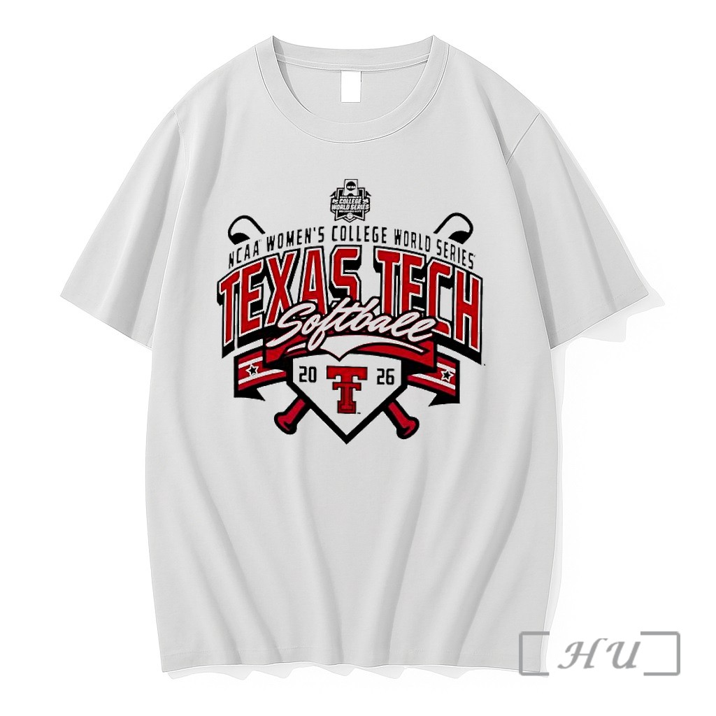 Officials Texas Tech Red Raiders Ncaa Womens College World Series Softball 2026 Championship Premium T Shirts Sweater Hoodie