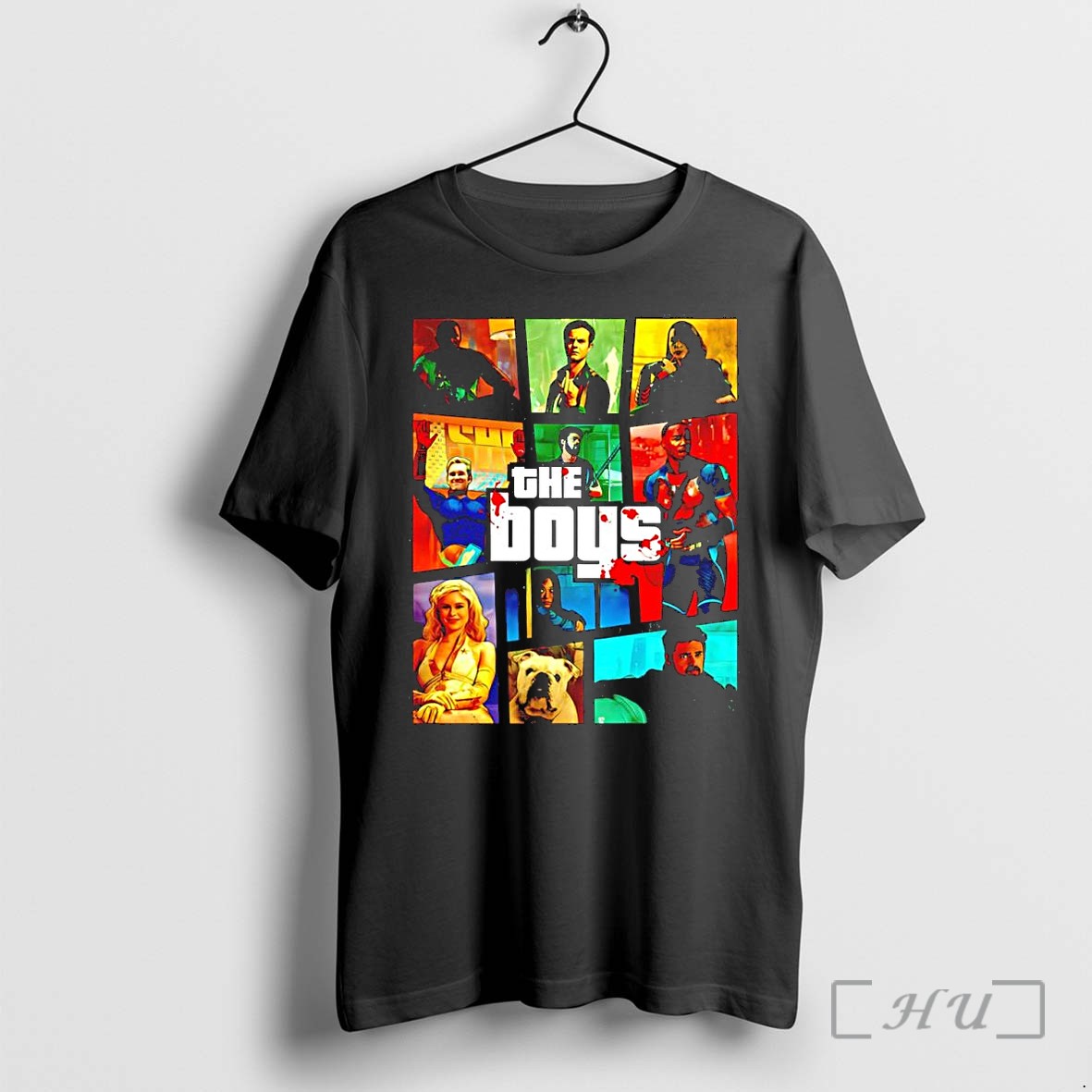 Officials The Boys Characters Collage Premium T Shirts Sweater Hoodie