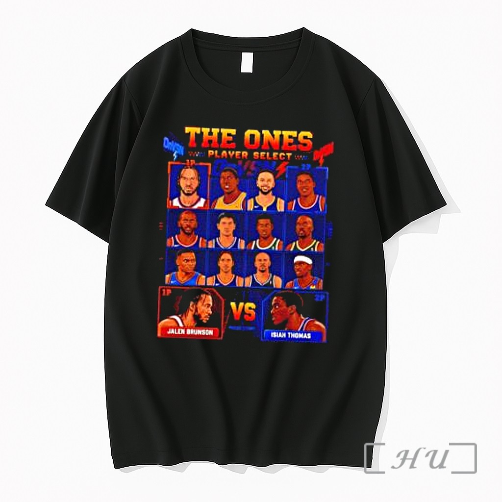 Officials The Ones Player Select Jalen Brunson Vs Isiah Thomas Premium T Shirts Sweater Hoodie