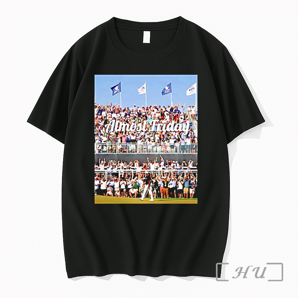 Officials The Putt Aaron Rai Sinks A 68 Foot Birdie Putt Almost Friday Premium T Shirts Sweater Hoodie