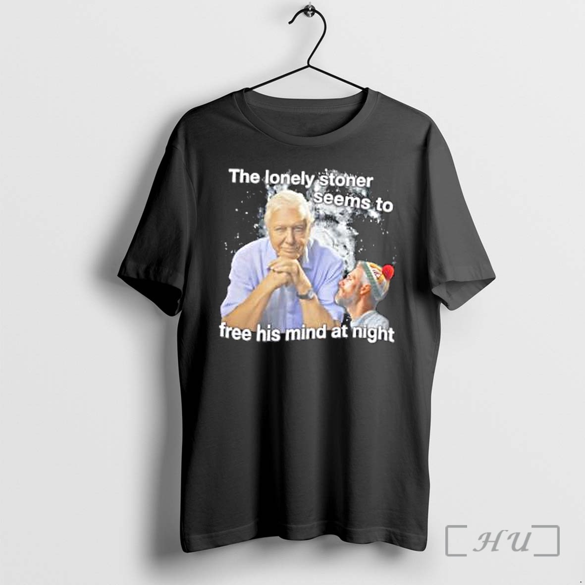 Officials The Lonely Stoner Seems To Free His Mind At Night Premium T Shirts Sweater Hoodie