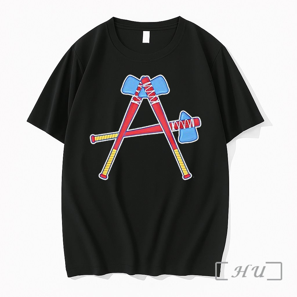 Officials Tomahawk A Atlanta Braves Baseball Premium T Shirts Sweater Hoodie