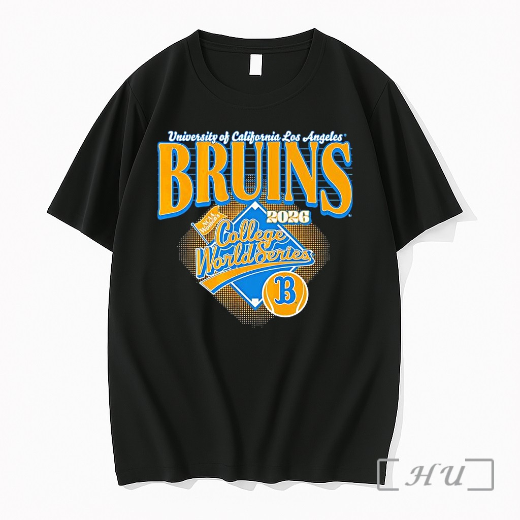 Officials Ucla Bruins 2026 Ncaa Womens College World Series Softball Premium T Shirts Sweater Hoodie