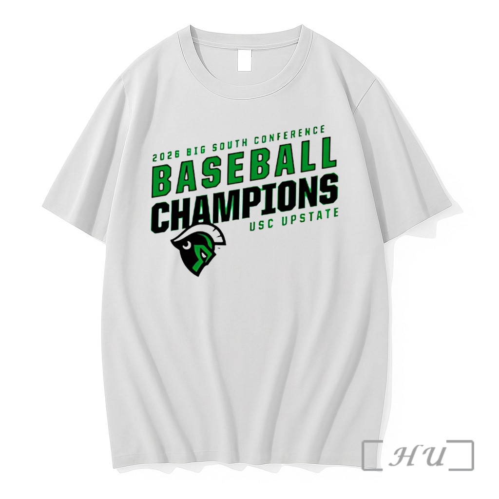 Officials Usc Upstate Spartans Baseball 2026 Big South Conference Champions Tee Premium T Shirts Sweater Hoodie