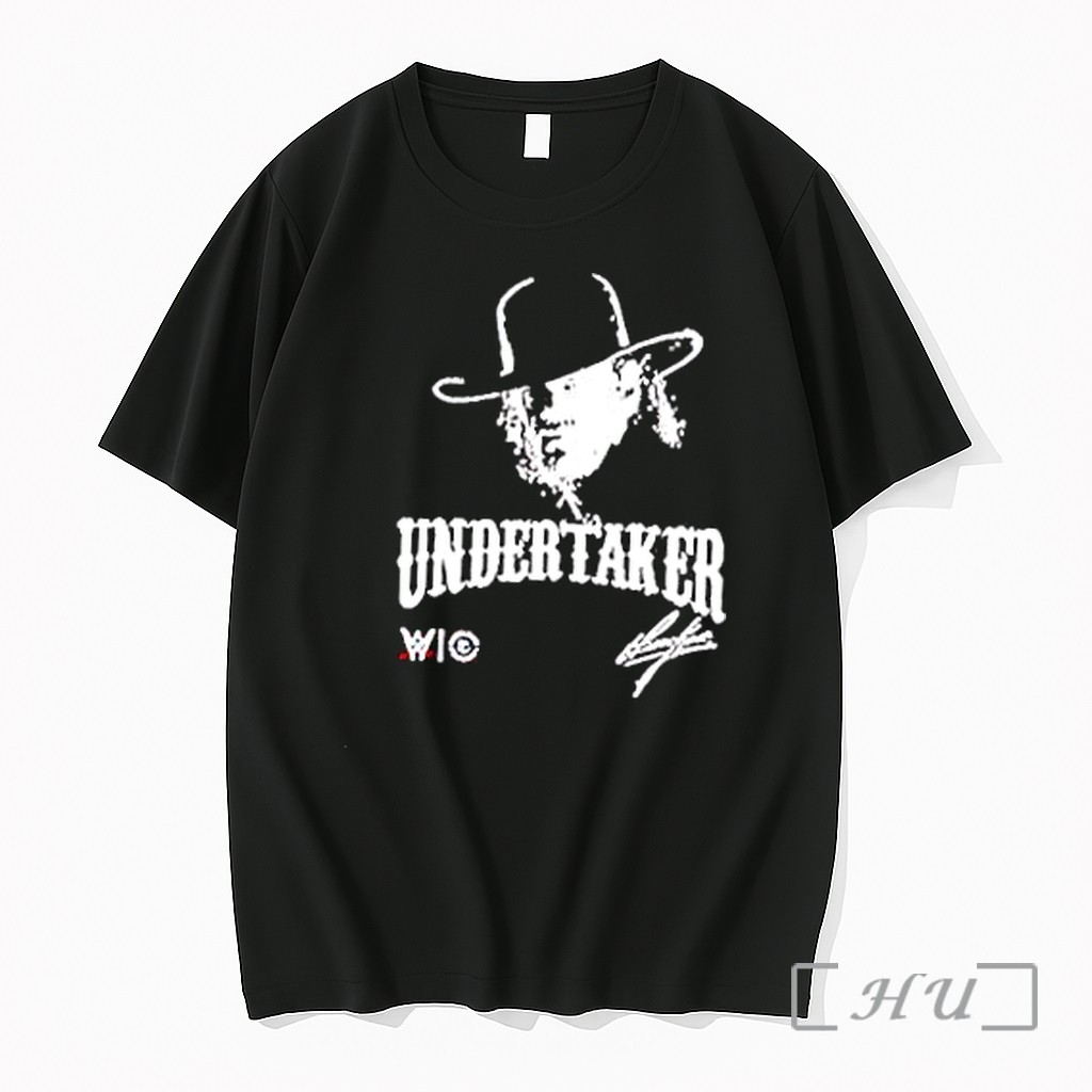 Officials Undertaker Hat Silhouette Wwe Signature Premium T Shirts Sweater Hoodie