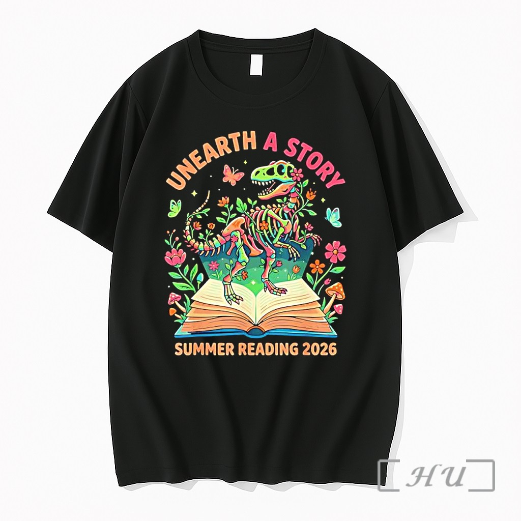 Officials Unearth A Story 2026 Summer Reading Premium T Shirts Sweater Hoodie