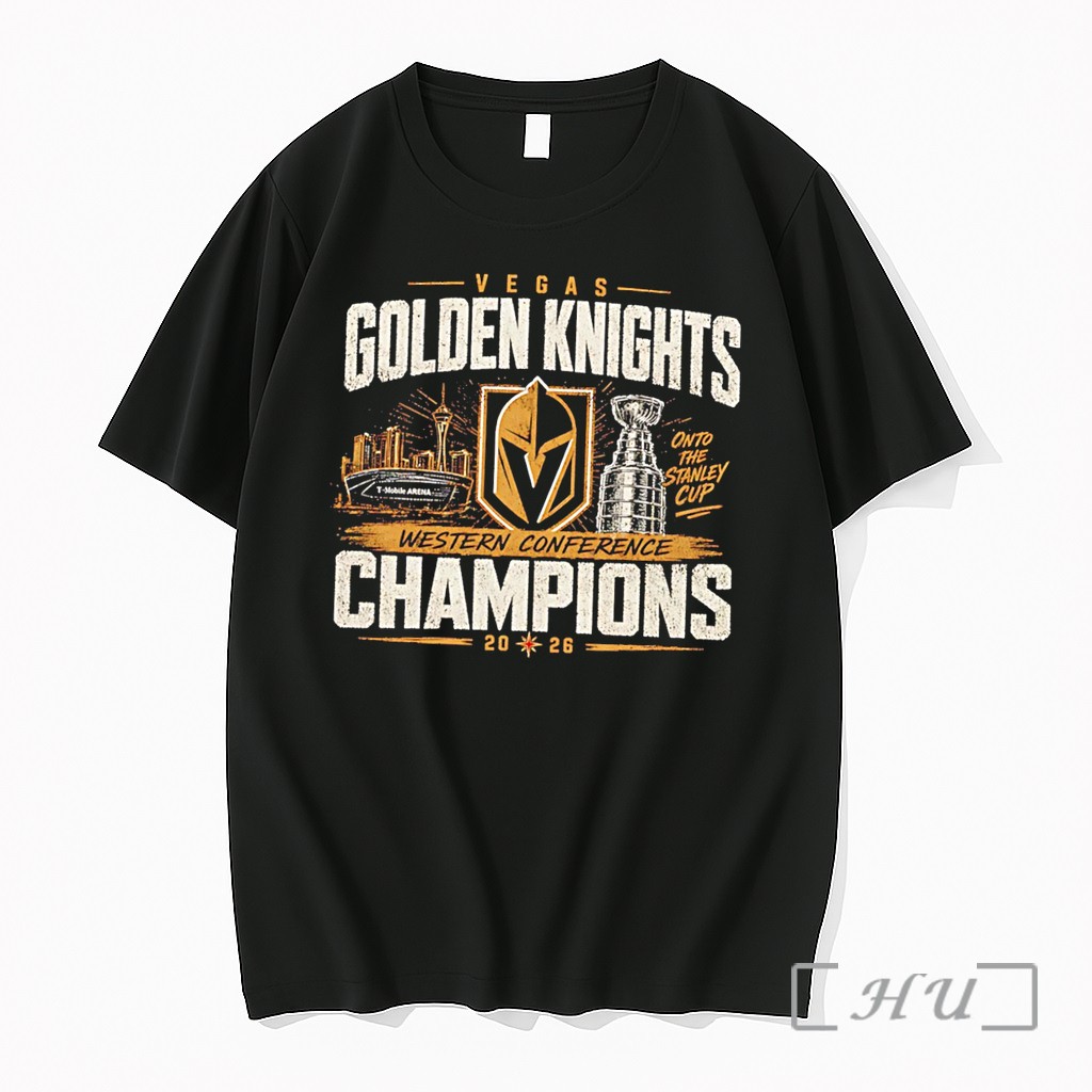 Officials Vegas Golden Knights 2026 Western Conference Champions Onto The Stanley Cup Tee Premium T Shirts Sweater Hoodie