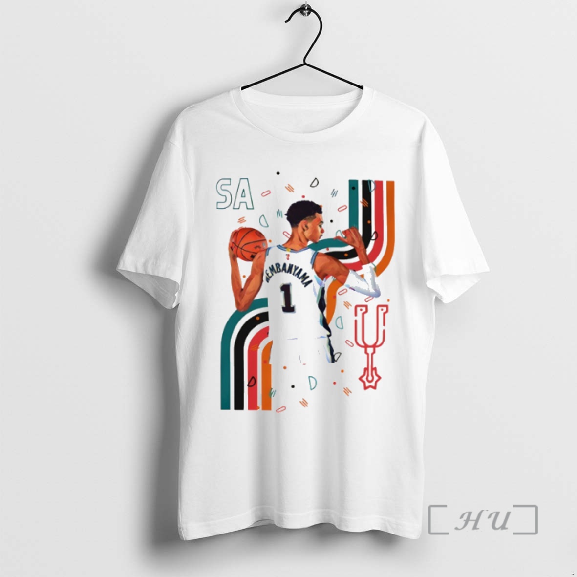 Officials Victor Wembanyama 1 San Antonio Spurs Basketball 90s Styles Premium T Shirts Sweater Hoodie