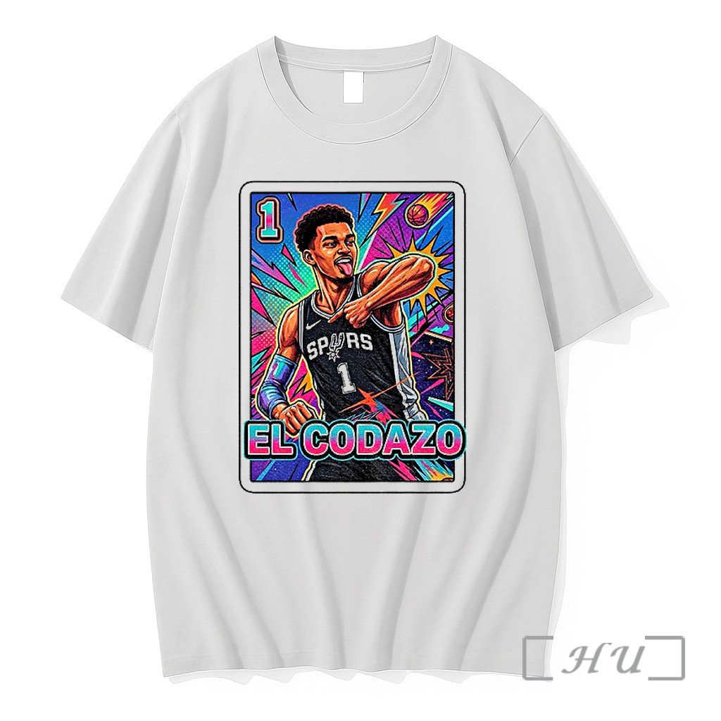 Officials Victor Wembanyama San Antonio Spurs Basketball El Codazo 2026 Premium T Shirts Sweater Hoodie