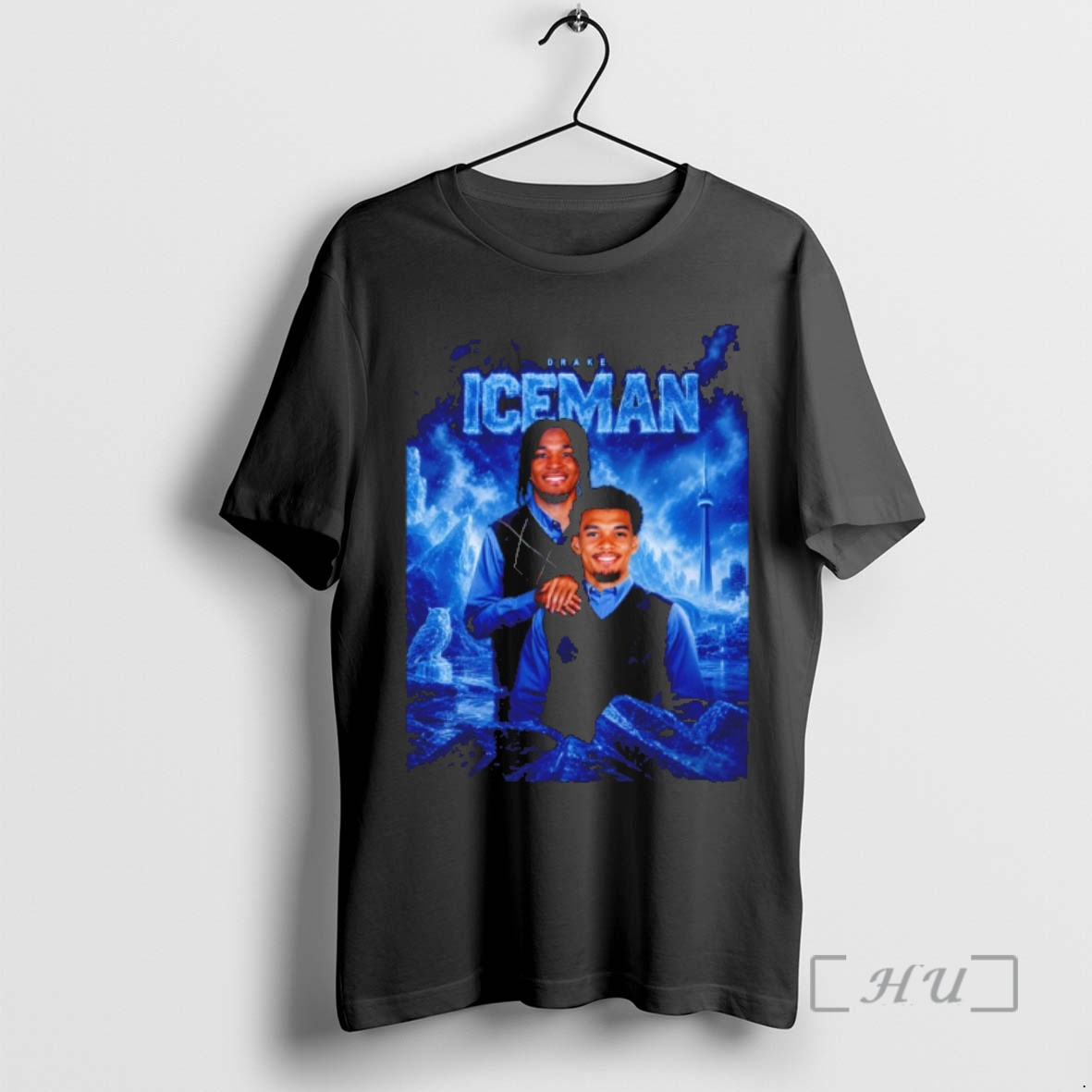 Officials Victor Wembanyama And Stephon Castle X Drake Iceman Step Brother Basketball Premium T Shirts Sweater Hoodie