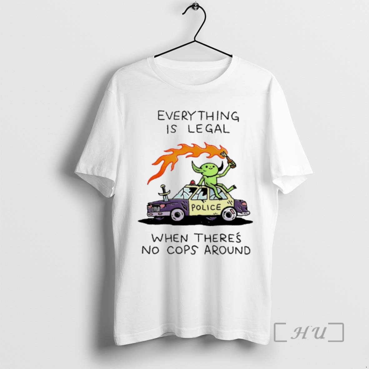 Officials Wizard Police Everything Is Legal When Theres No Cops Around Premium T Shirts Sweater Hoodie
