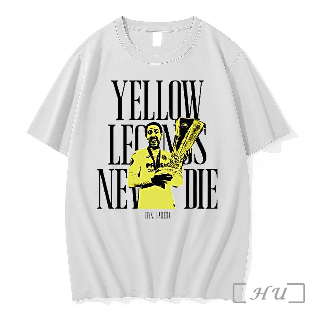 Officials Yellow Leons Dani Parejo Premium T Shirts Sweater Hoodie