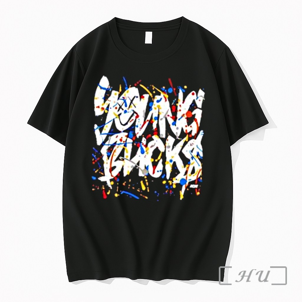 Officials Young Bucks Splatter Street Art Premium T Shirts Sweater Hoodie