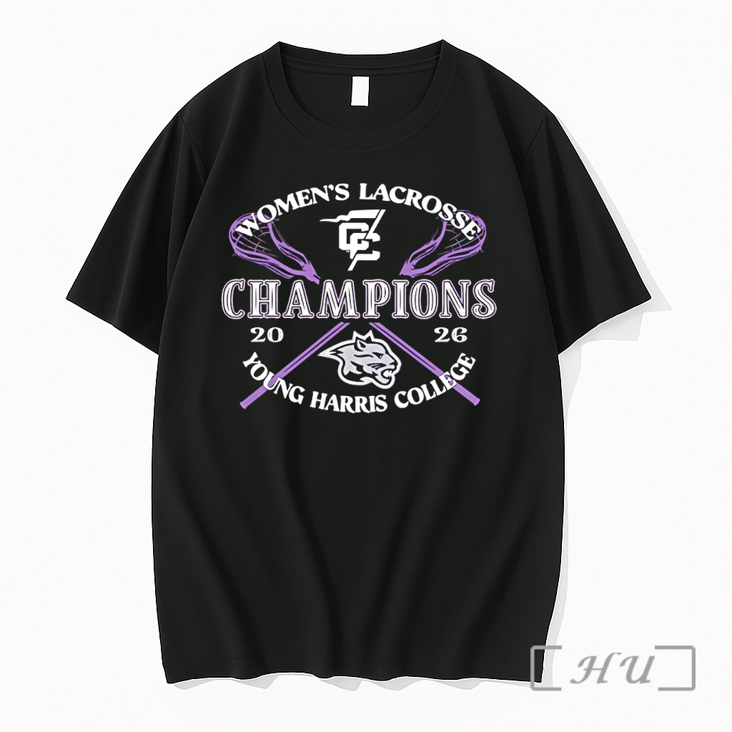 Officials Young Harris College 2026 Womens Lacrosse Conference Champions Premium T Shirts Sweater Hoodie
