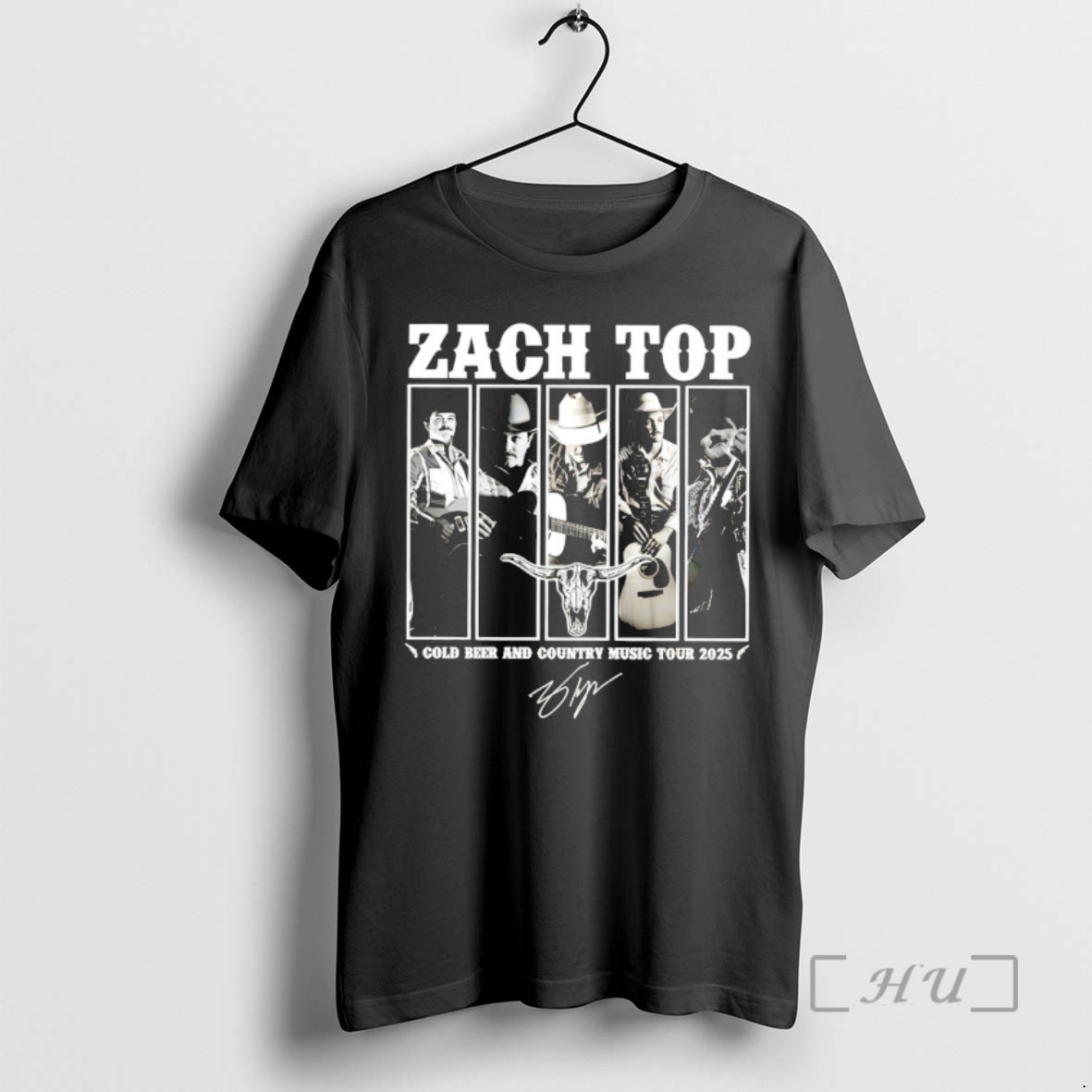 Officials Zach Top Cold Beer And Country Music Tour 2025 Signature Premium T Shirts Sweater Hoodie