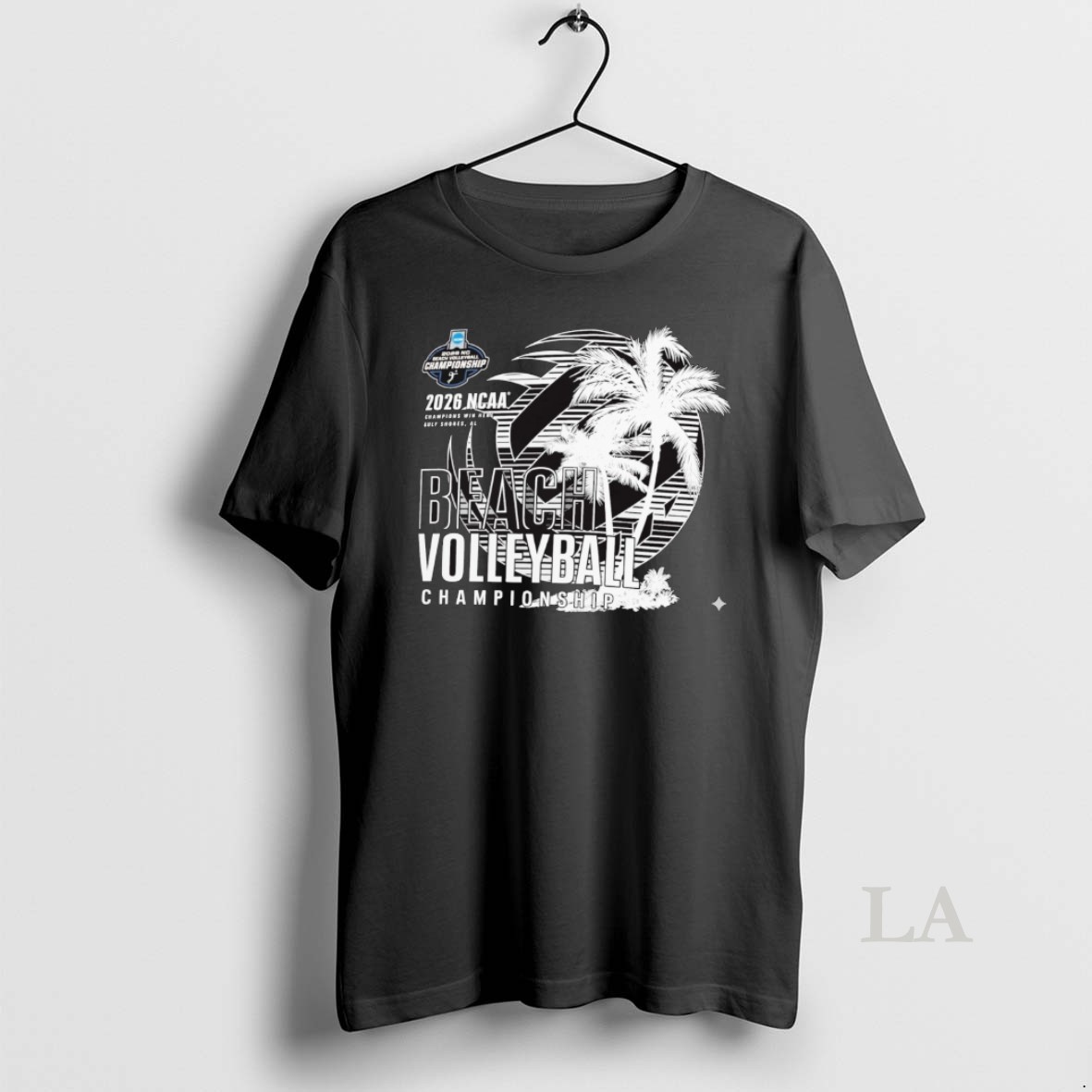 Original 2026 Ncaa Beach Volleyball Championship Gulf Shores Al Champions Win Here Shirt 1