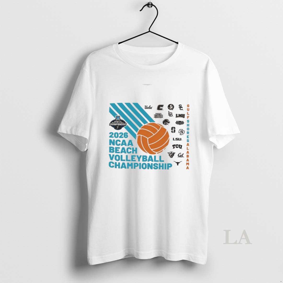 Original 2026 Ncaa National Collegiate Beach Volleyball Championship Gulf Shores Alabama Teams 1 Shirt 1