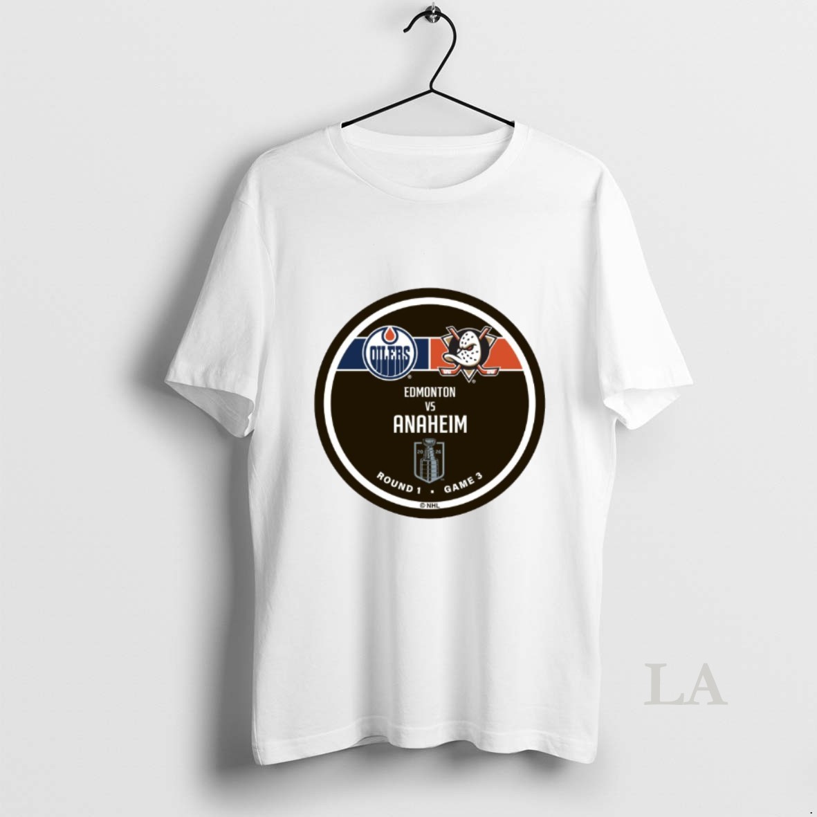 Original 2026 Nhl Stanley Cup 2026 Round 1 Game 3 Edmonton Vs Anaheim Ducks Shirt 1