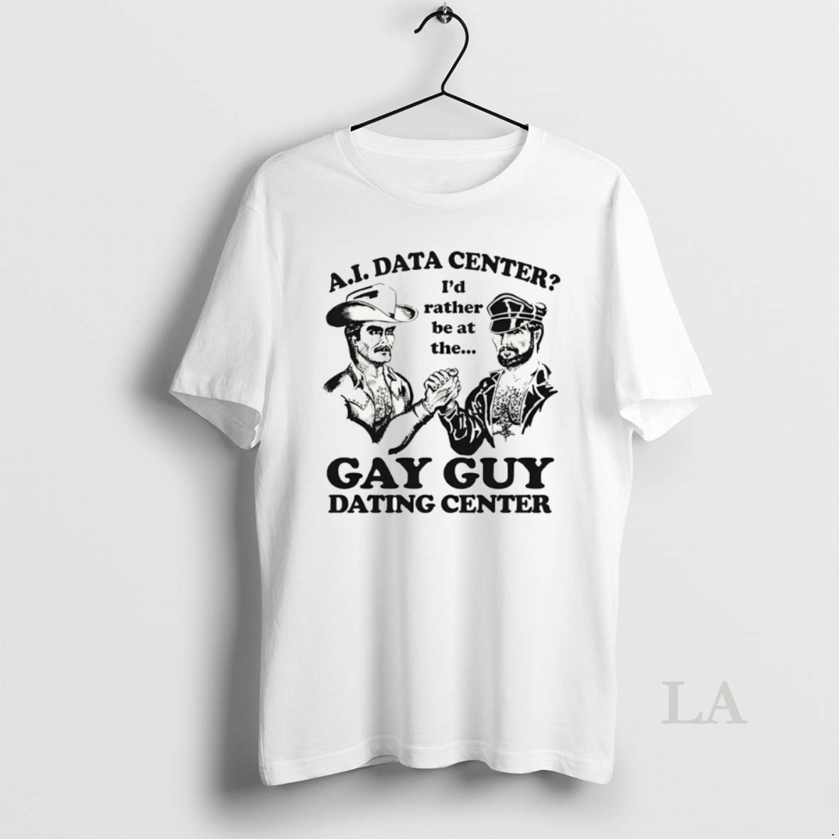 Original 2tomezpg Ai Data Center Id Rather Be At The Gay Guy Dating Center Shirt