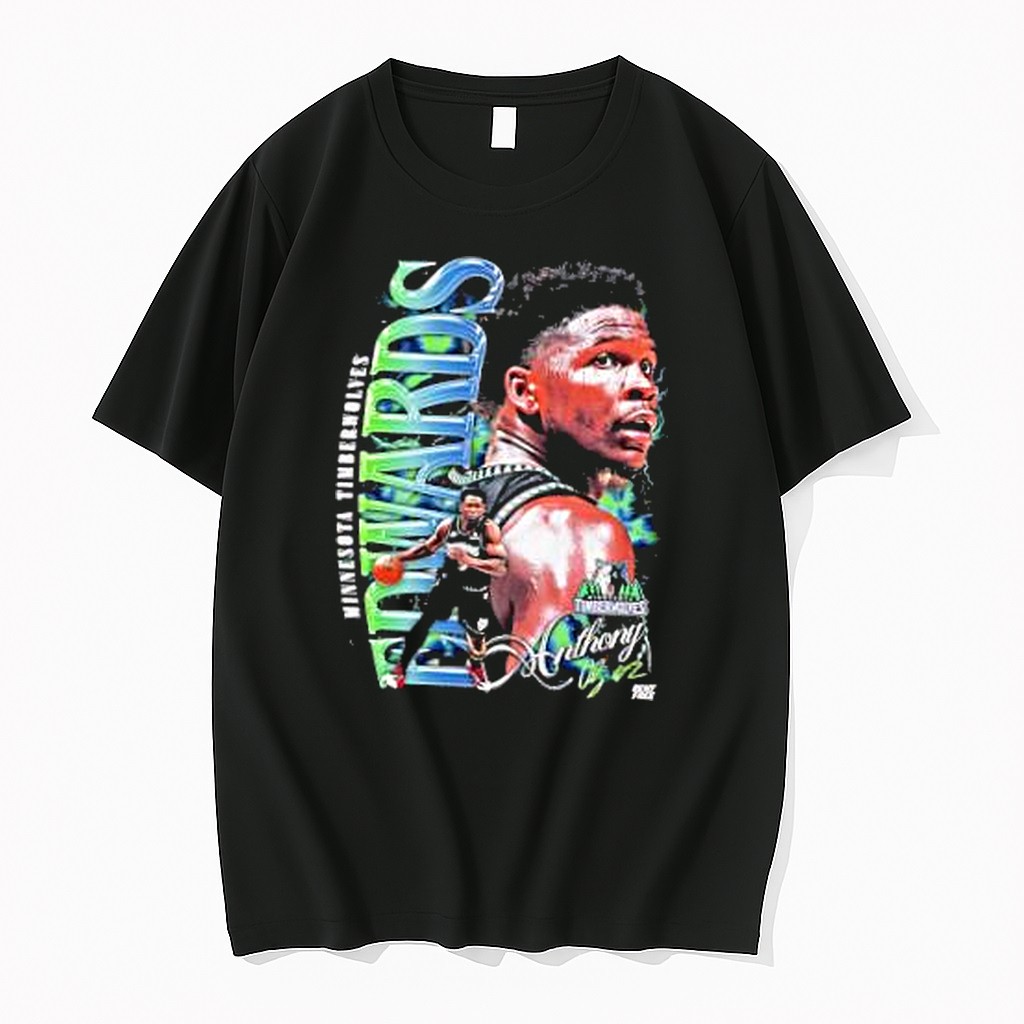 Original Anthony Edwards Minnesota Timberwolves Nba Sport Fans Art Tshirts