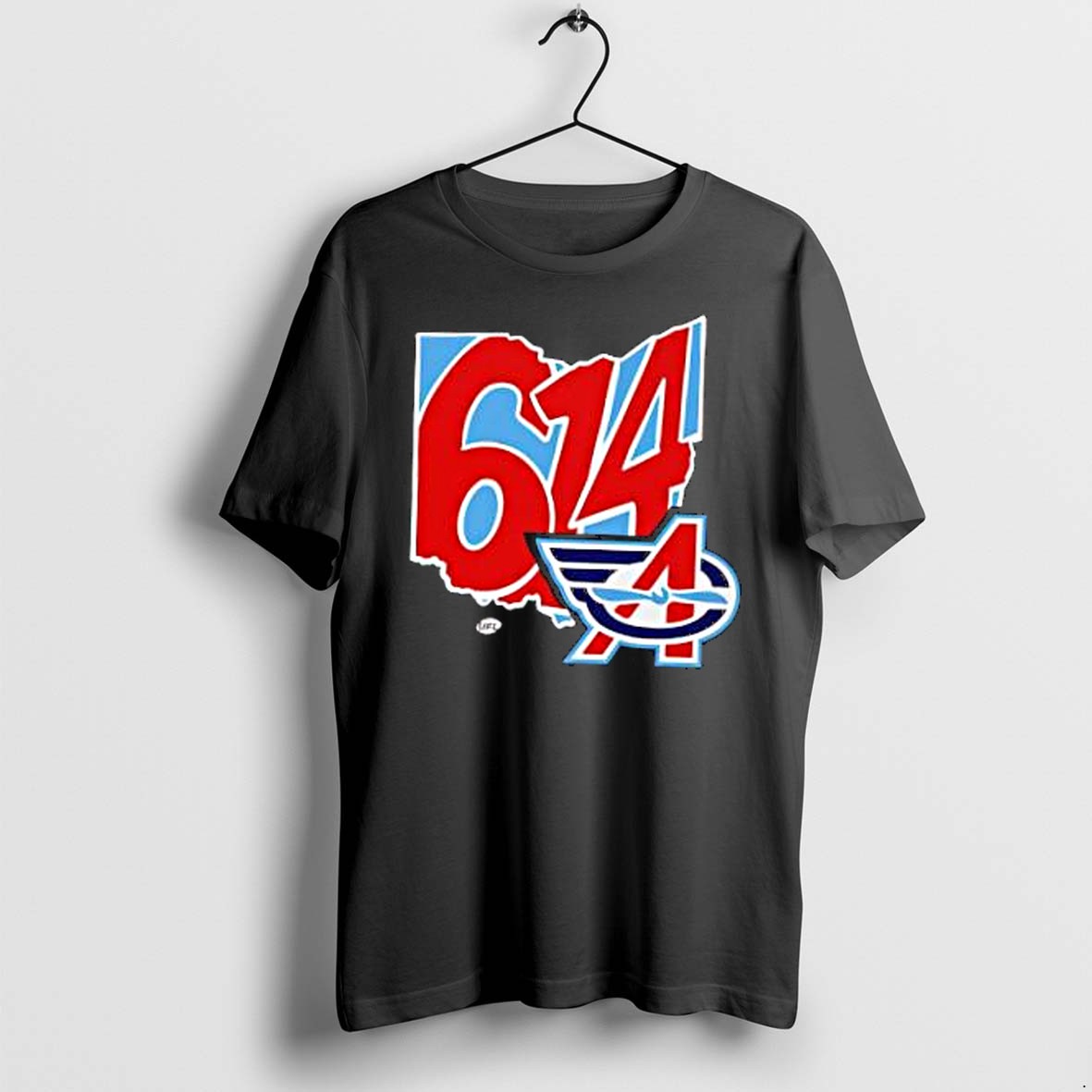 Original Arlington Renegades Columbus Ohio United Football League 614 State Map Tshirts