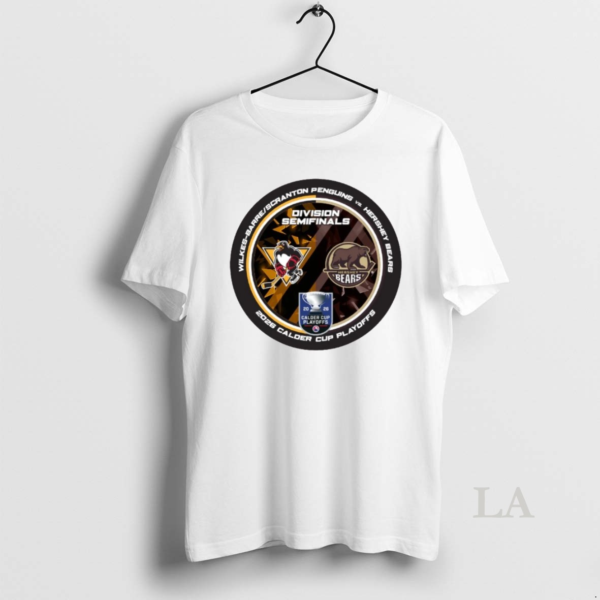 Original Best Wilkes Barre Scranton Penguins Vs Hershey Bears 2026 Calder Cup Playoffs Division Semifinals Dueling Souvenir Shirt