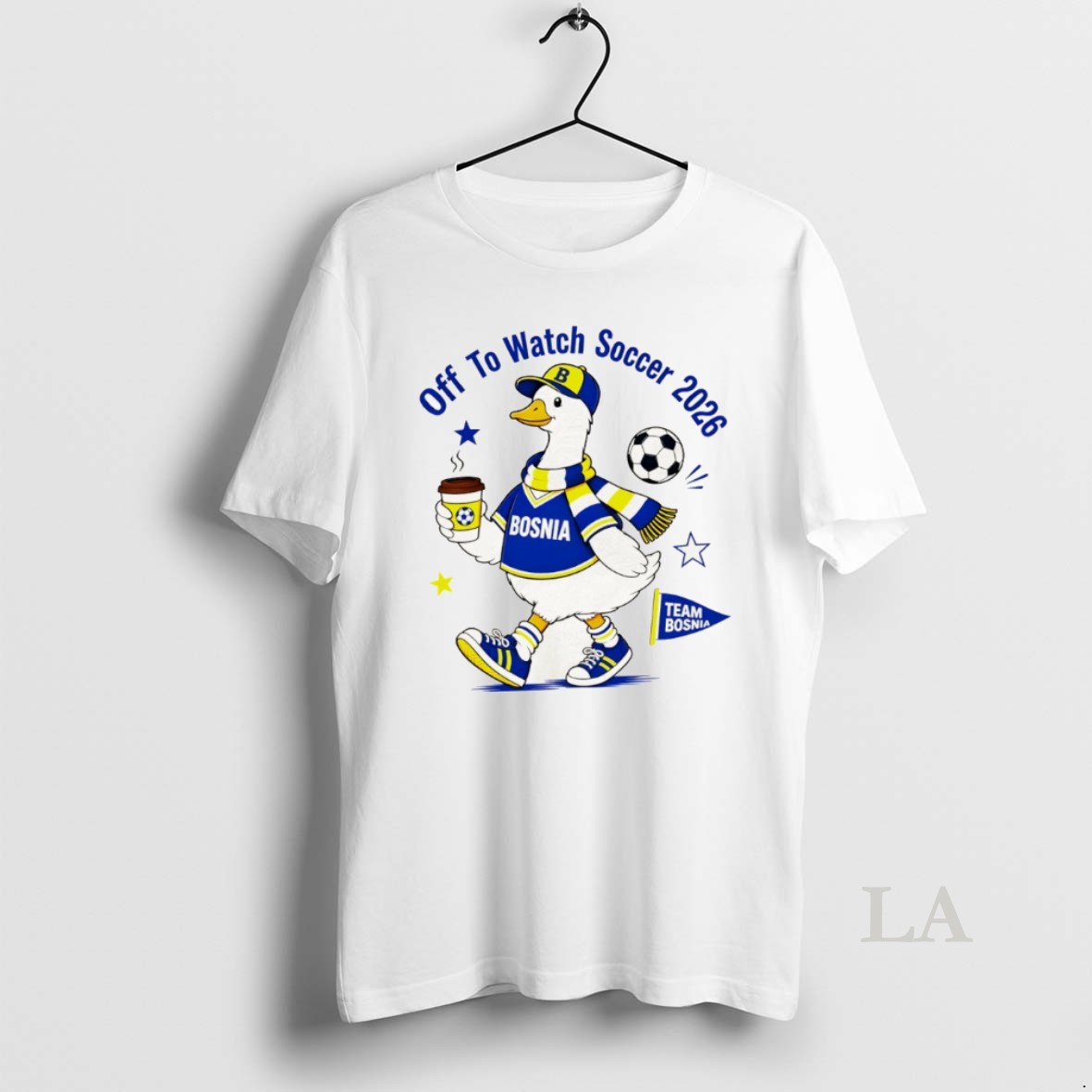 Original Bosnia Soccer Off To Watch Soccer Bosnia 2026 Shirt