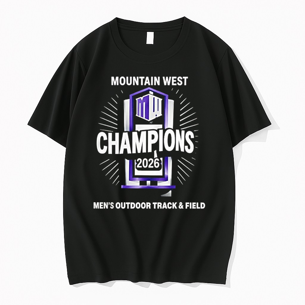 Original Colorado State Rams 2026 Mountain West Mens Outdoor Track And Field Champions Tshirts