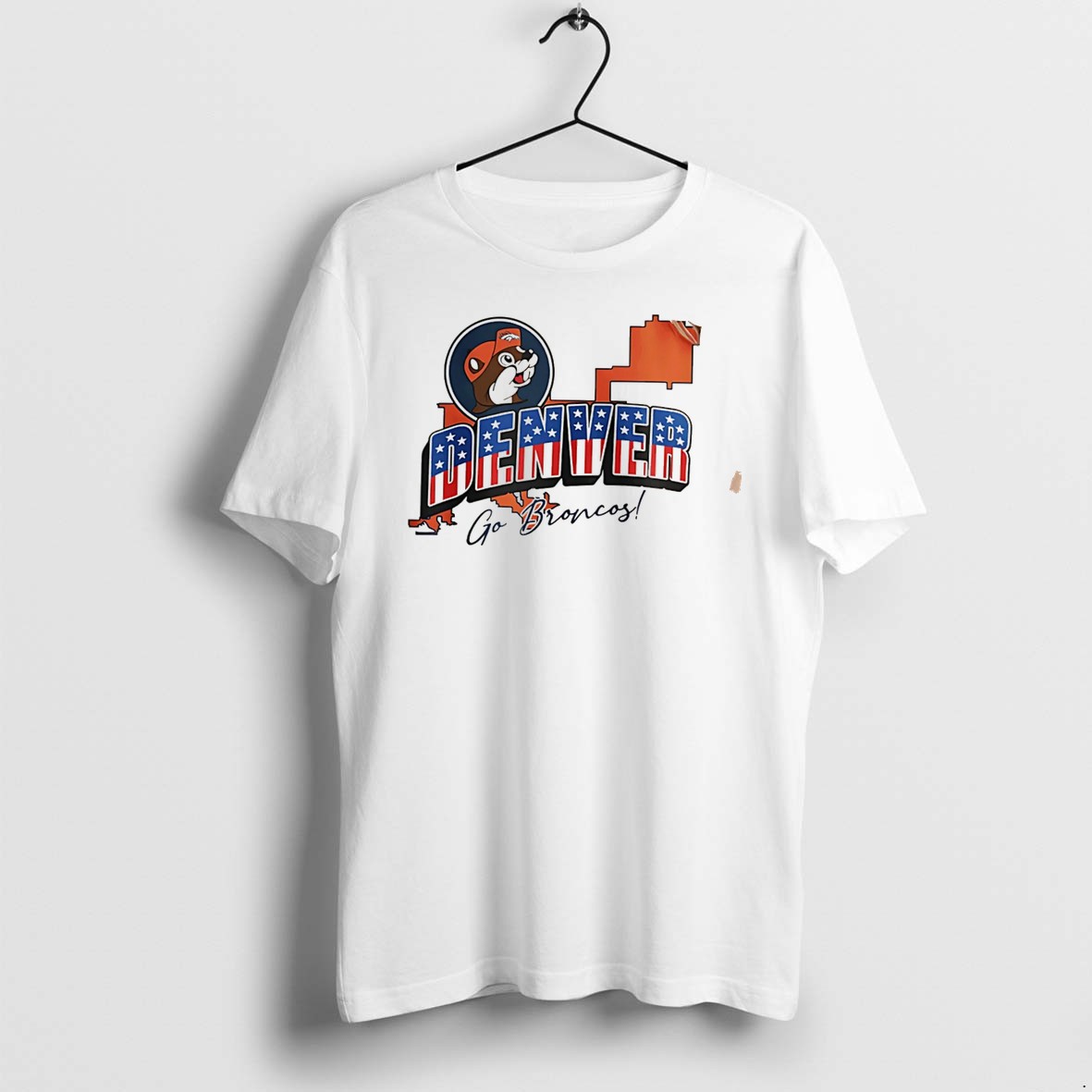 Original Denver Broncos Buc Ees Denver Go Broncos Patriotic Tee Tshirts