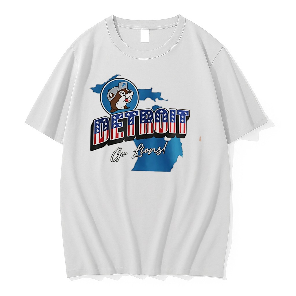 Original Detroit Lions Buc Ees Detroit Go Lions Patriotic Tee Tshirts