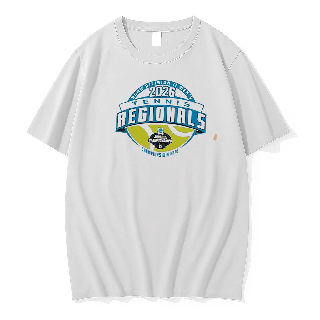 Original Division Ii Mens Womens Tennis Championships 2026 Champions Win Here Classic Tee Tshirts