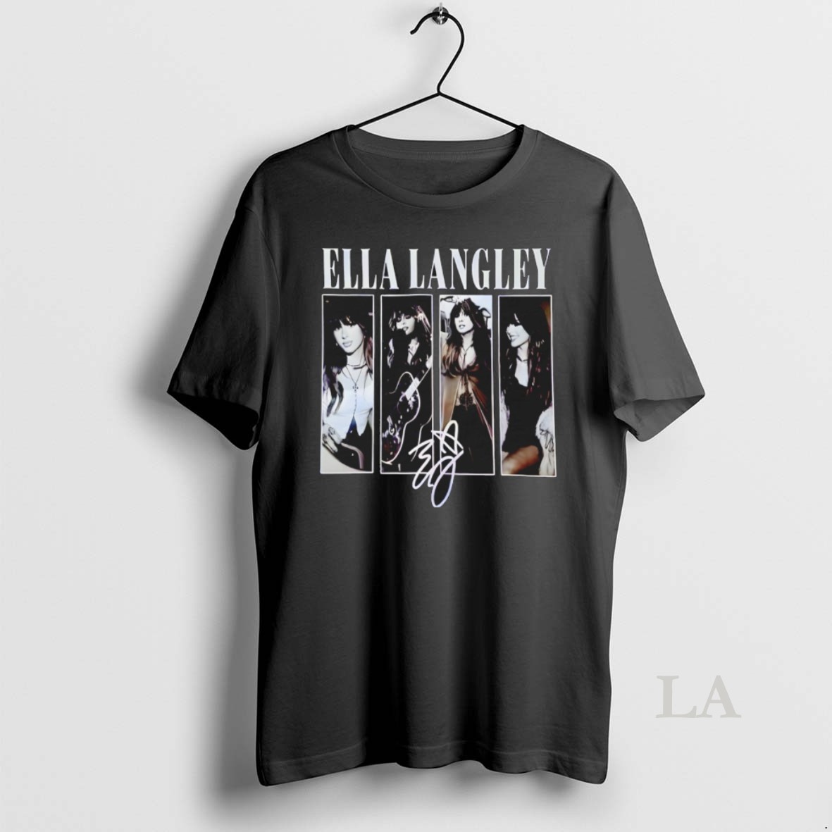 Original Ella Langley Concert Music Graphic Signature Shirt