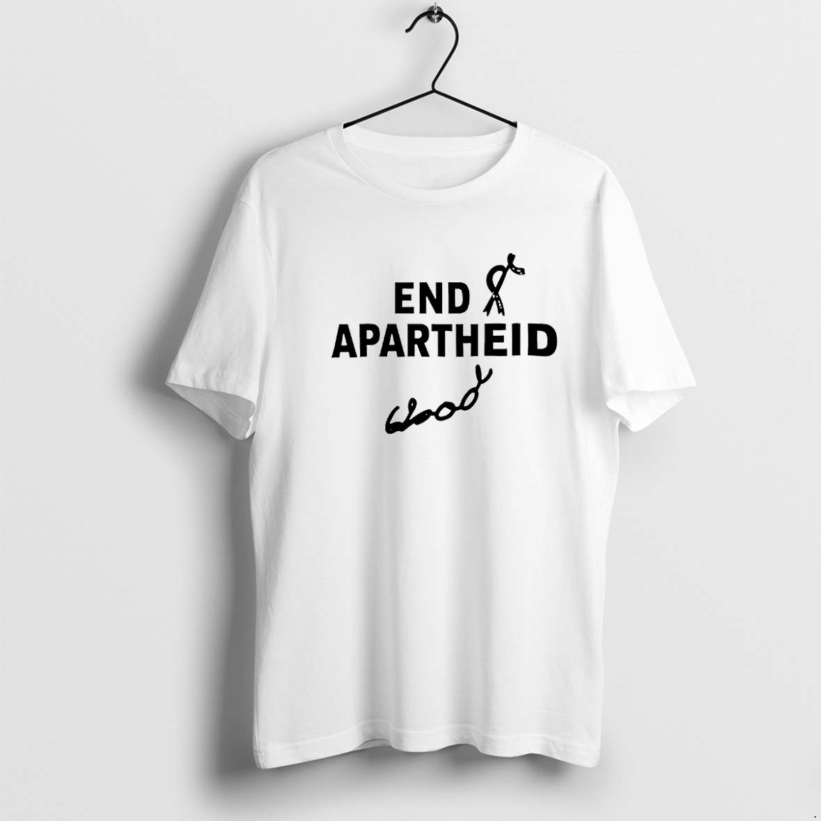 Original End Apartheid Human Rights Activism Tshirts