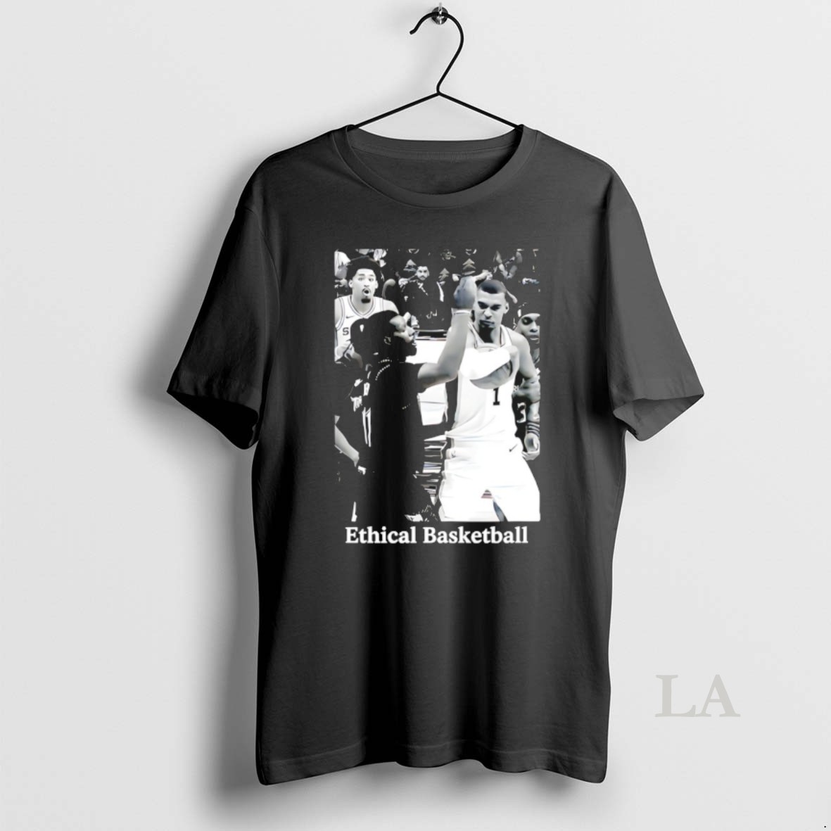 Original Ethical Basketball Victor Wembanyama Elbow On Naz Reid San Antonio Spurs And Minnesota Timberwolves Nba Playoffs 2026 Shirt