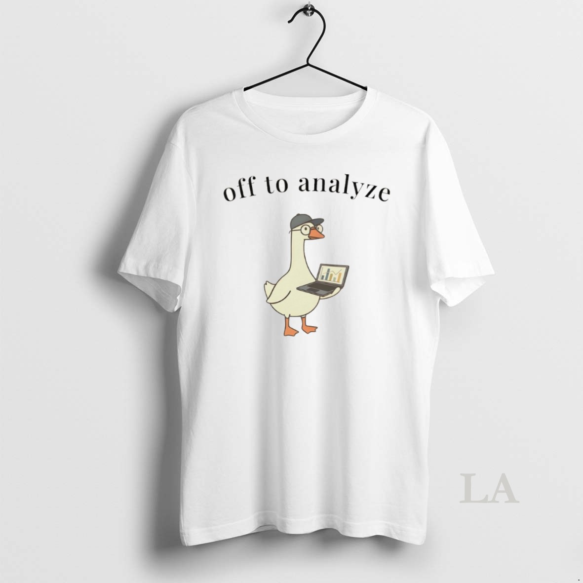Original Funny Data Analyst Goose Off To Analyze Shirt