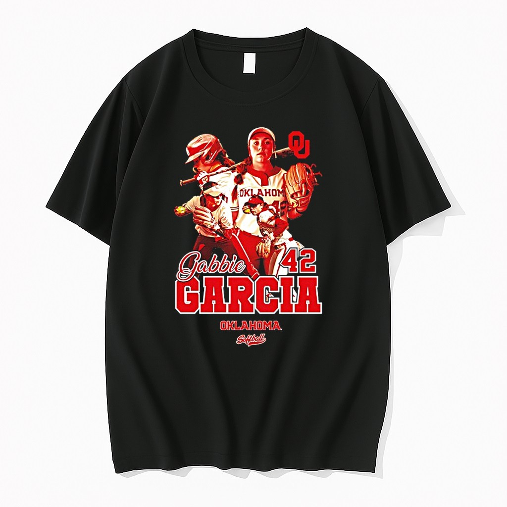 Original Gabriella Garcia Oklahoma Sooners Ncaa Softball Tshirts