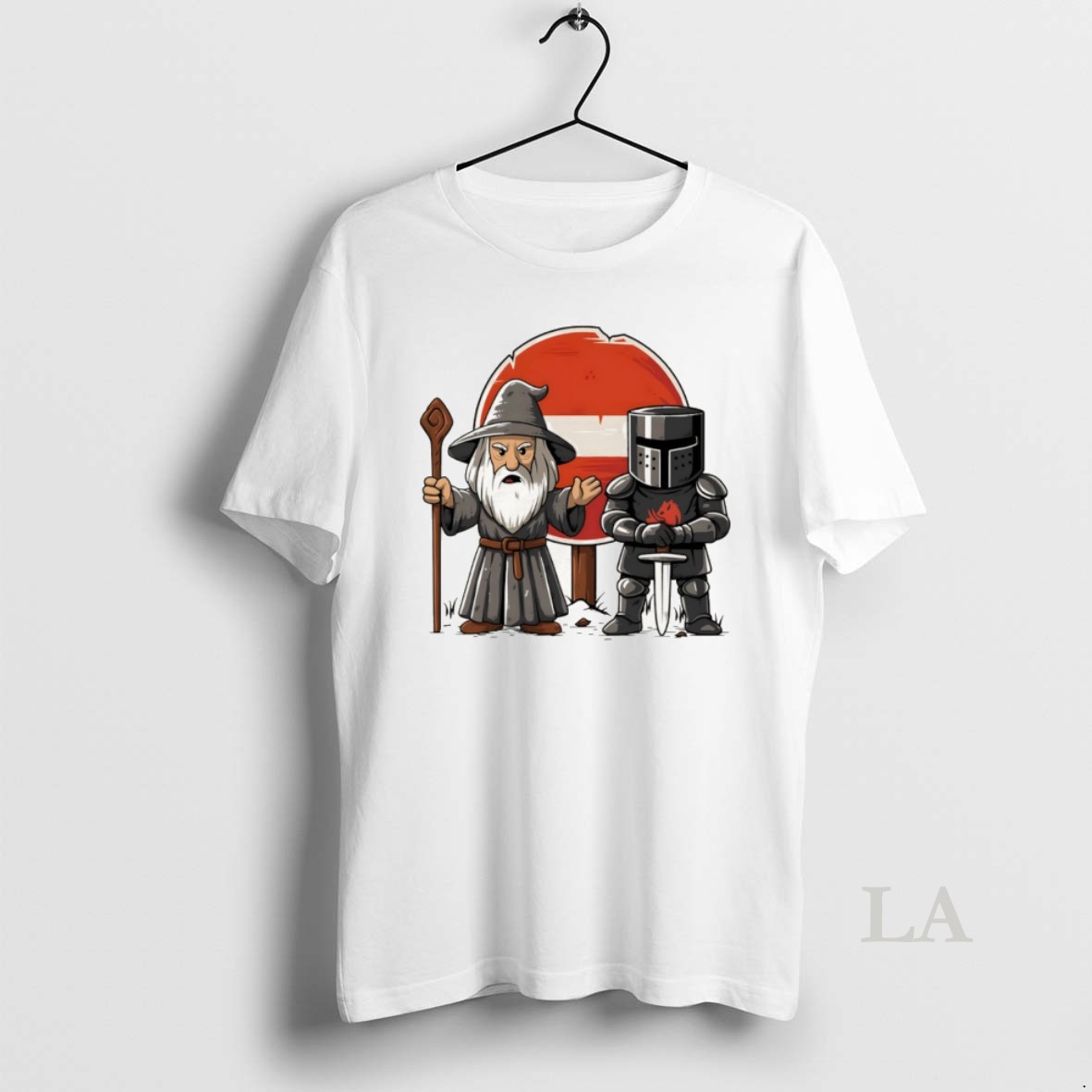 Original Gandalf And The Black Knight None Shall Pass None Shirt