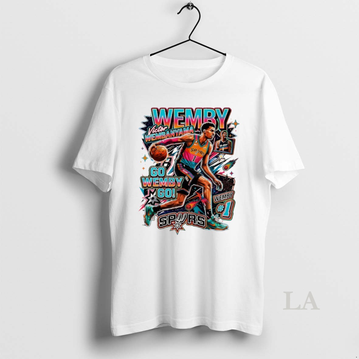 Original Go Spurs Go Victor Wembanyama Basketball Spurs Inspired Shirt