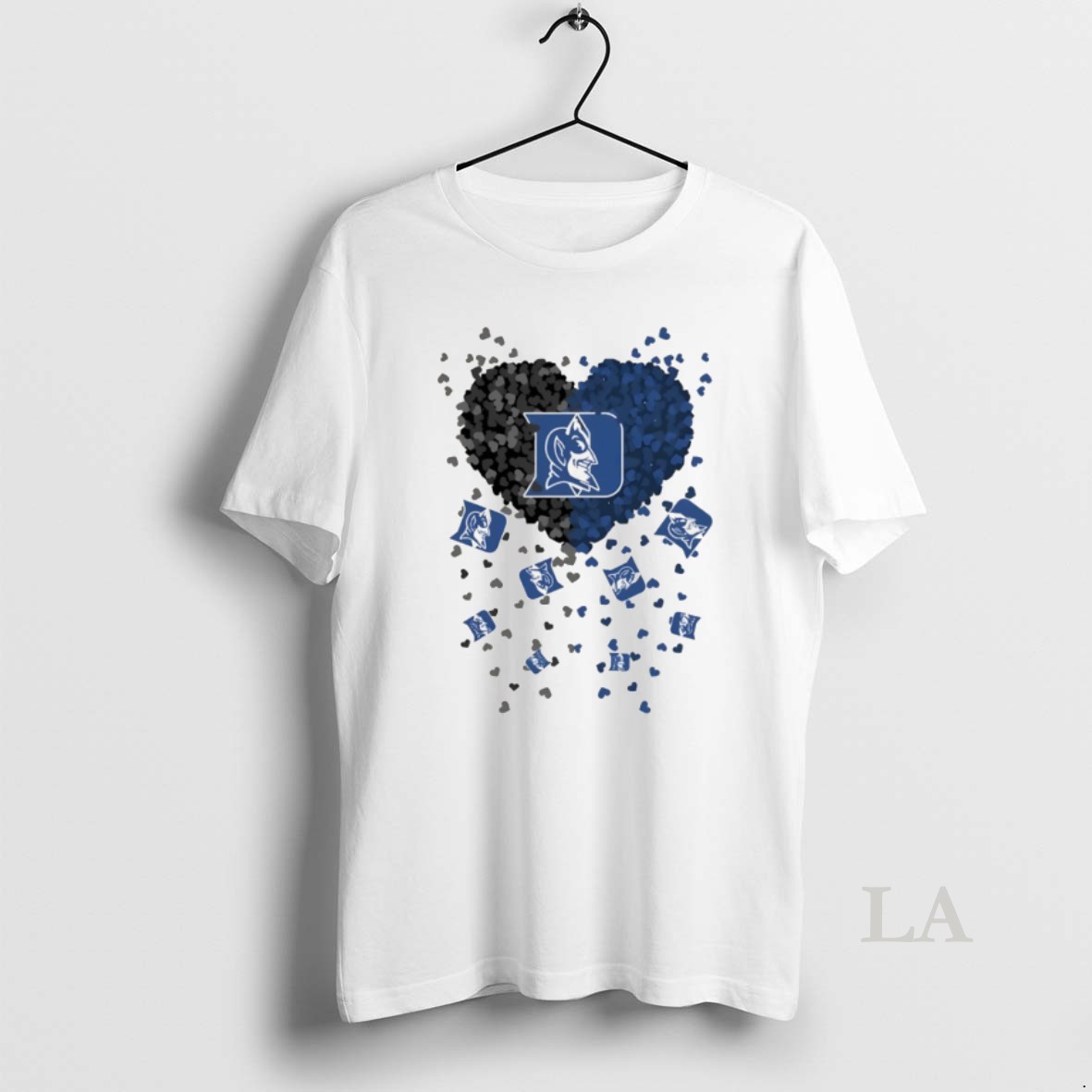 Original Heart Of Duke Blue Devils Football Nfl 2026 Shirt