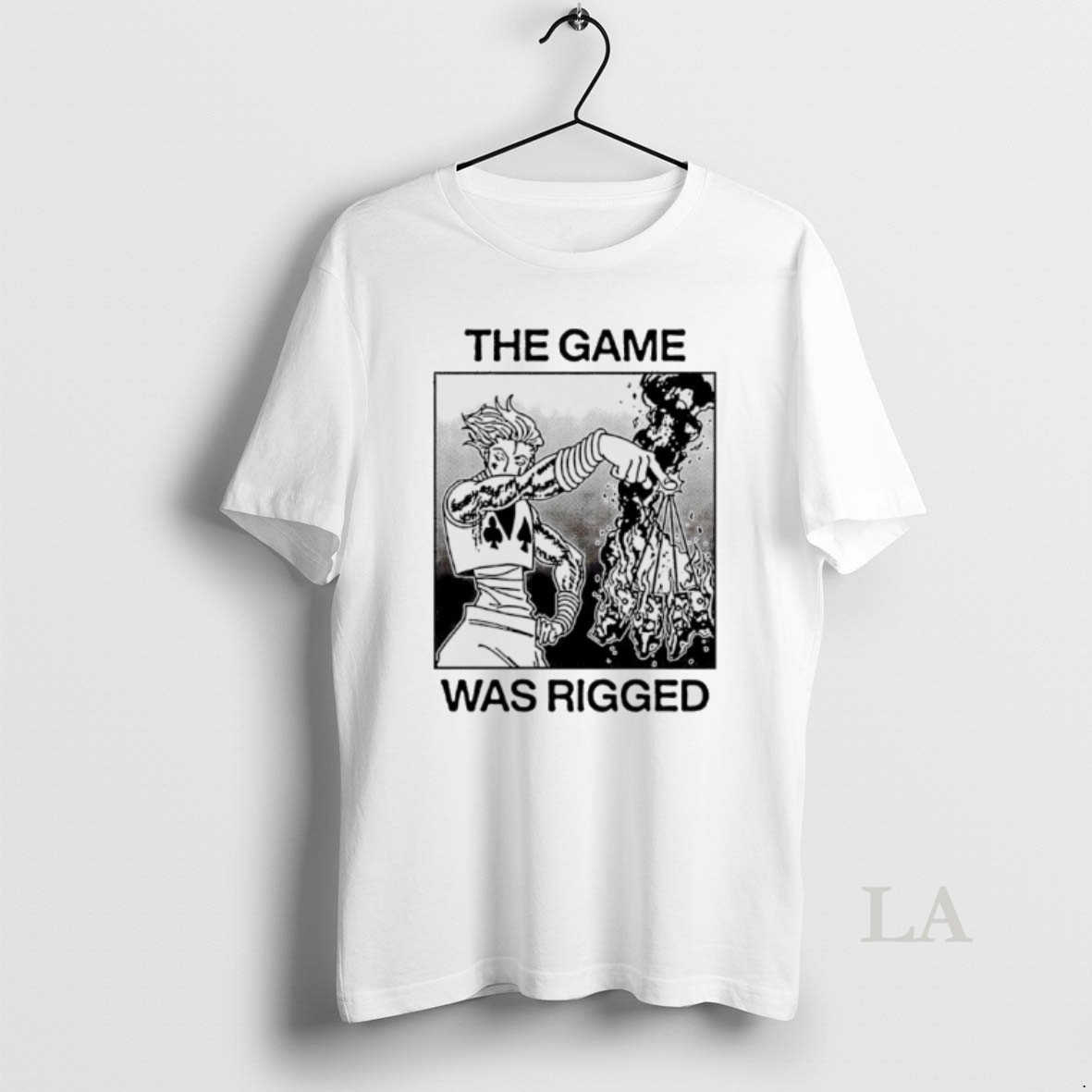 Original Hisoka Morow Hunter X Hunter The Game Was Rigged Shirt