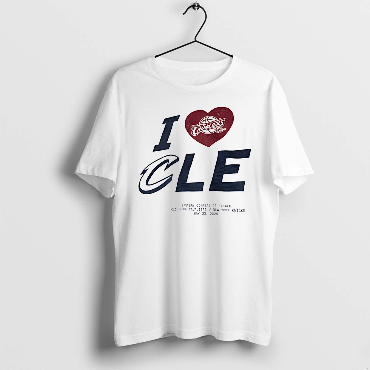 Original I Love Cleveland Cavaliers Eastern Conference Finals New York 2026 Tshirts