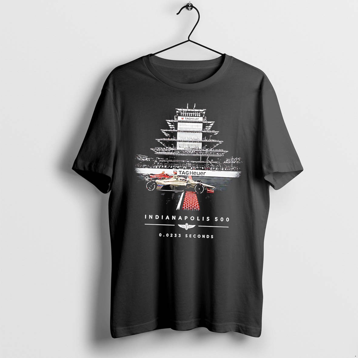 Original Indy 0 0233 Seconds Indianapolis 500 Tagheuer Graphic Tee Tshirts