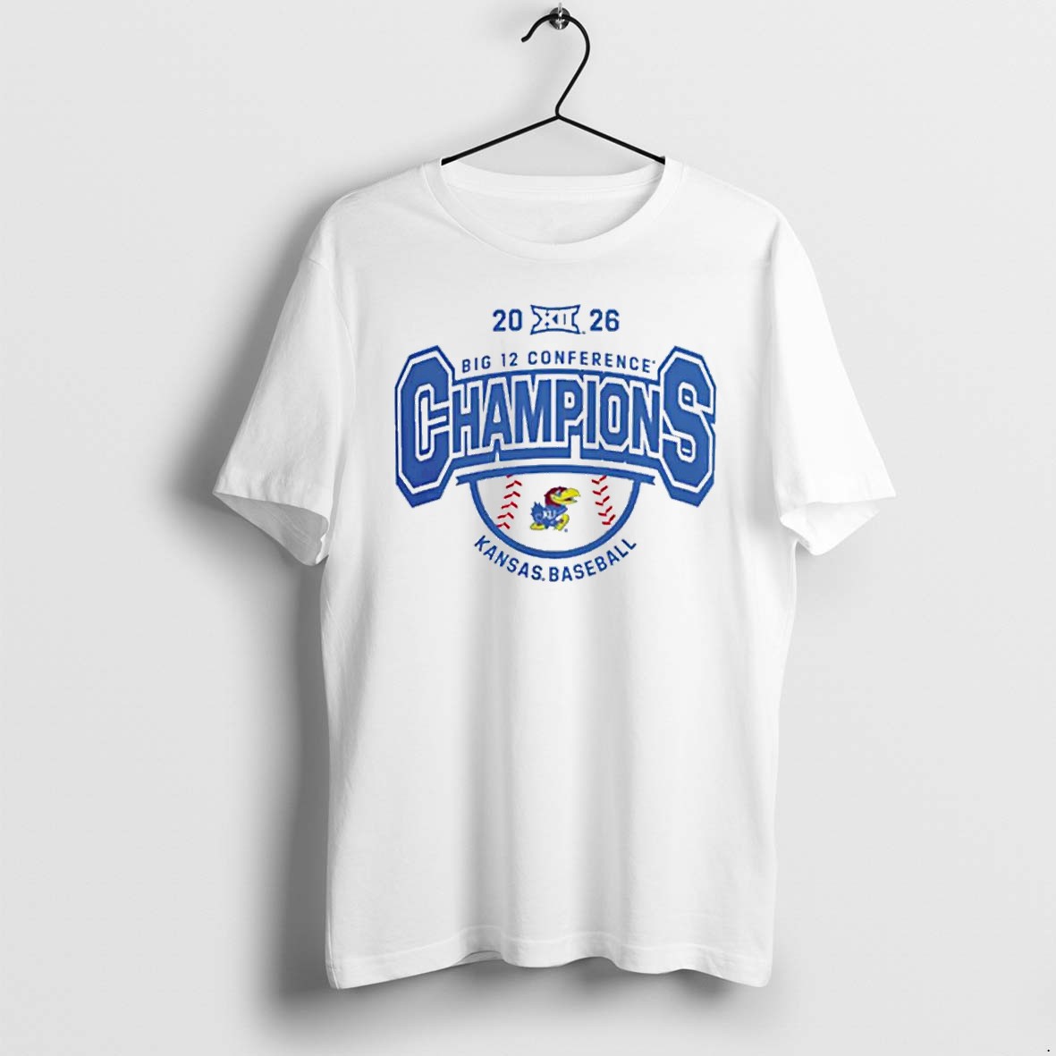Original Kansas Jayhawks Baseball 2026 Big 12 Baseball Tournament Champions 1 Tshirts